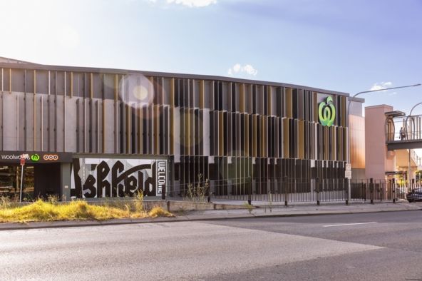 Woolworths Ashfield modern commercial building design