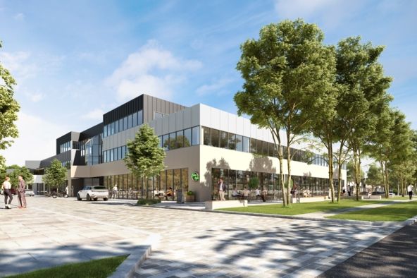 Commercial architecture precinct