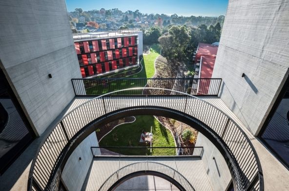 student housing design architecture deakin university burwood