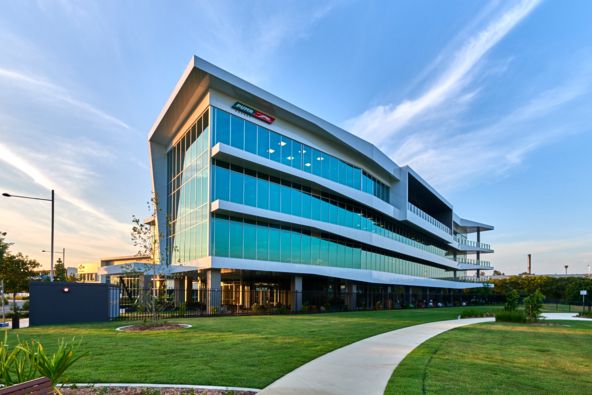 commercial architecture workplace puma facade