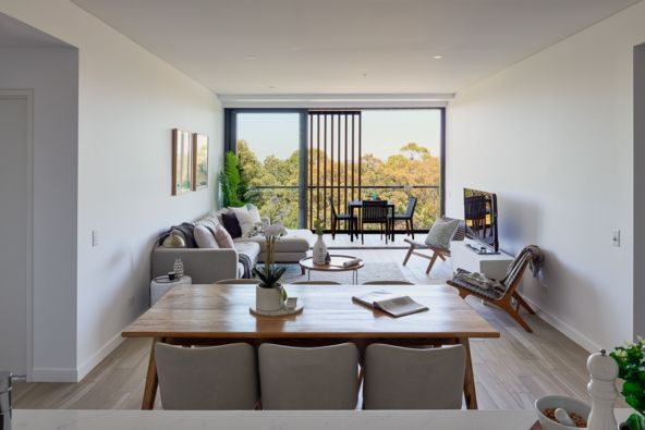 residential architecture design interiors Lotus Apartments