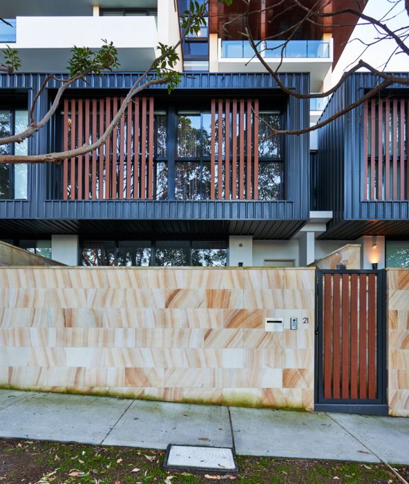 residential apartment facade