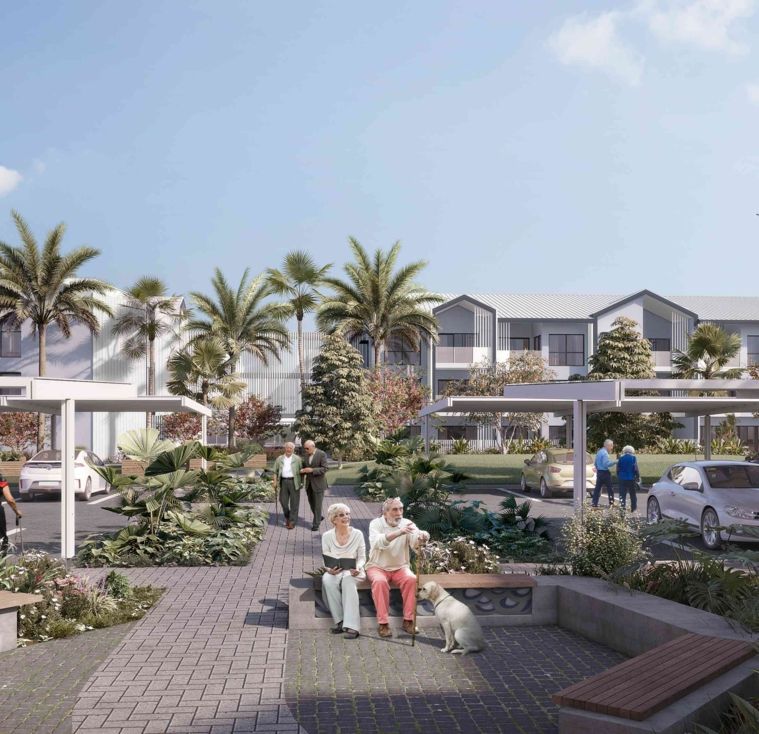 Architectural visualisation 710-714 Des Chalmers Drive